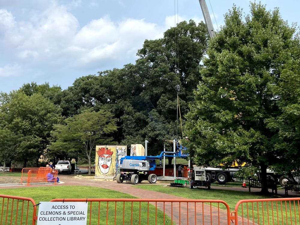 Shortly after the wall was installed in 2014, several departments on Grounds created a symposium around the installation in honor of the 25th anniversary of the wall’s fall. 