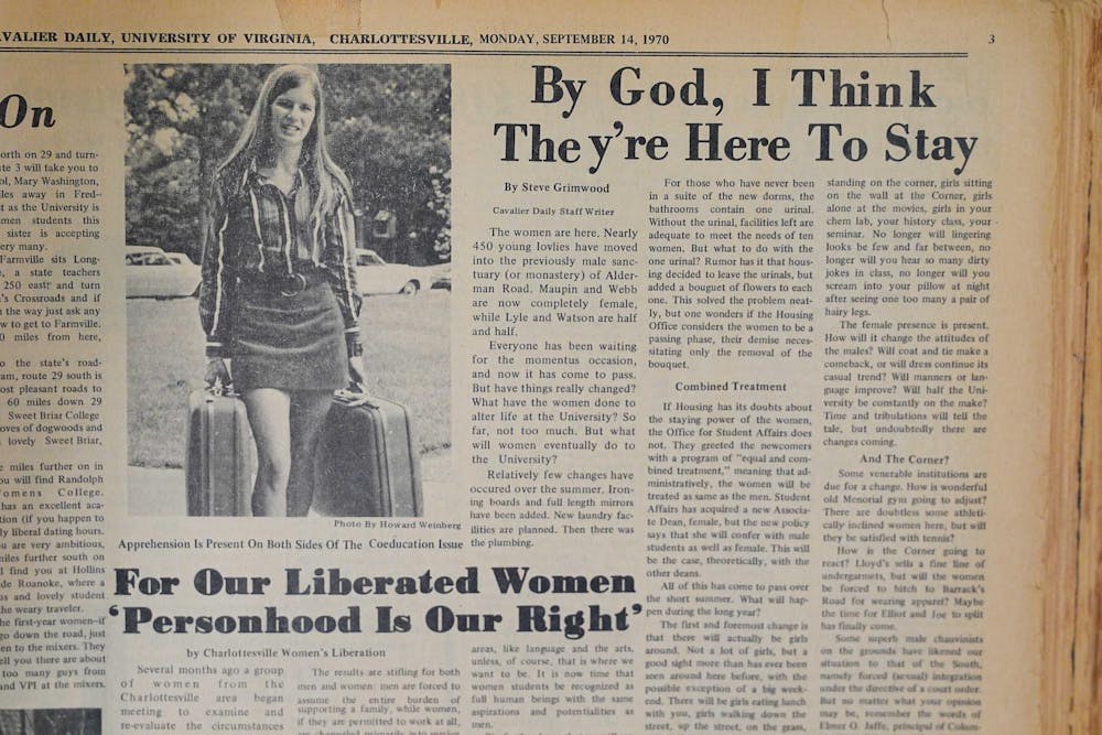 <p>More than 50 years later, Gerry is revisiting and unpacking those early years in her book “Here to Stay: The Story of the Class of Women Who Coeducated the University of Virginia.” </p>