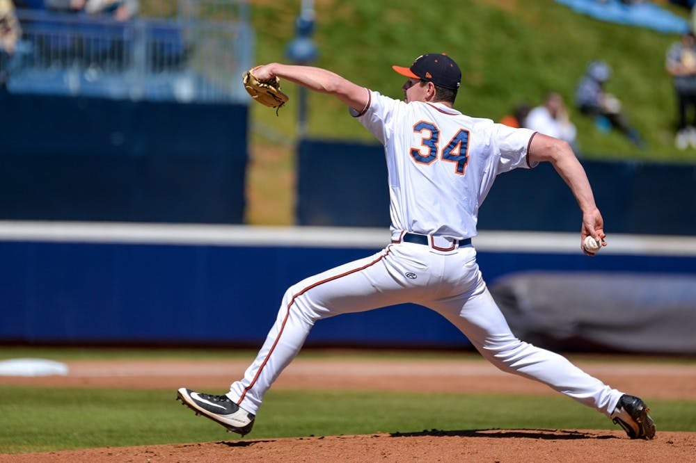 Junior pitcher Evan Sperling had five strikeouts in Sunday's game against Boston College.