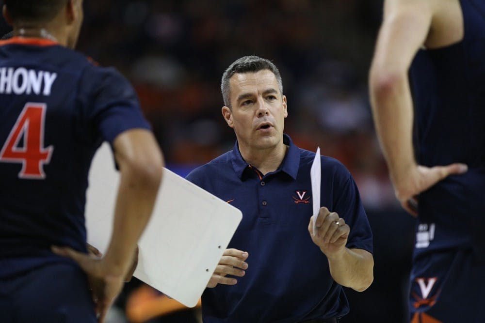 Virginia Coach Tony Bennett received 50 of 65 votes in the AP Coach of the Year poll.
