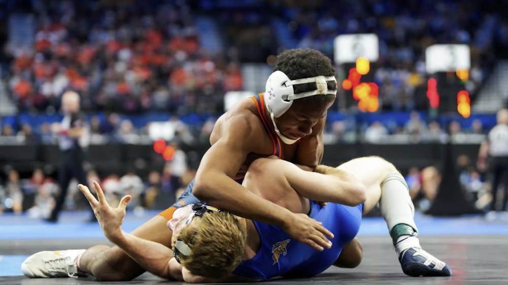 <p>Roller rolled over his opponents.</p>