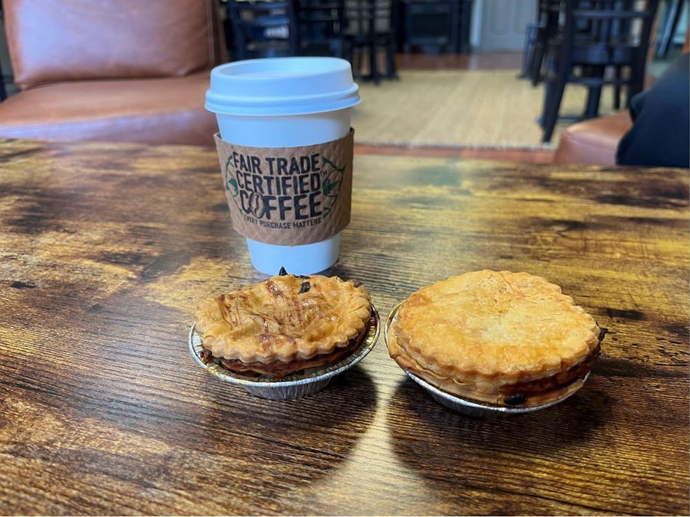 The pies also paired perfectly with the chai latte as the toasty spice-filled beverage warmed me up. &nbsp;