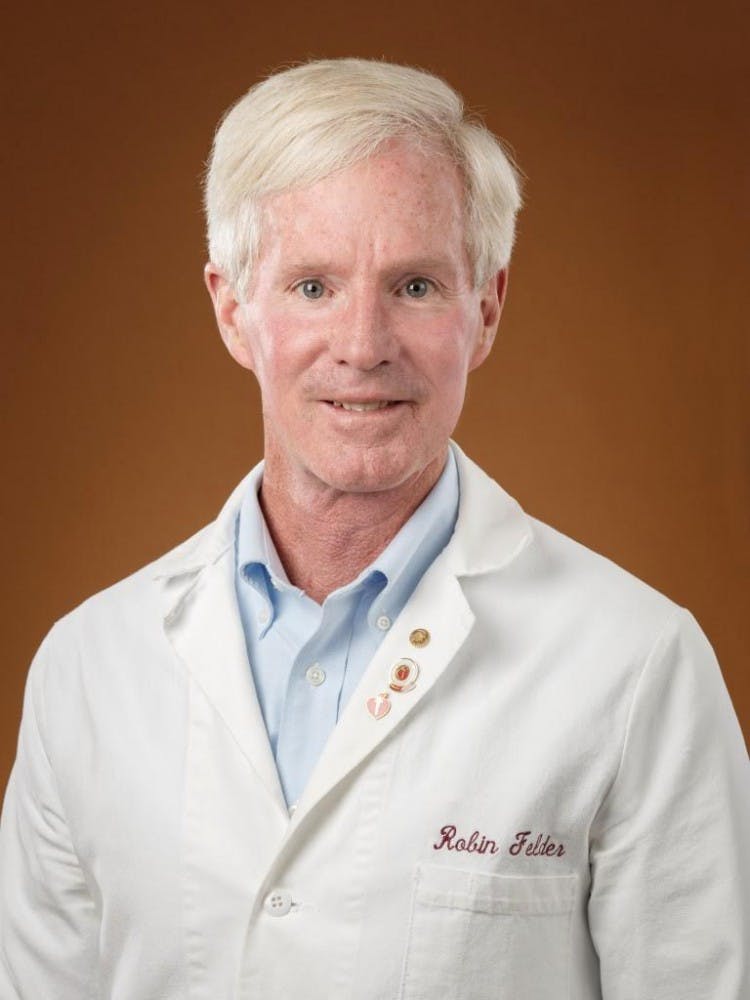 The research team is led by principal investigator Robin Felder, professor of pathology and associate director of laboratory medicine.