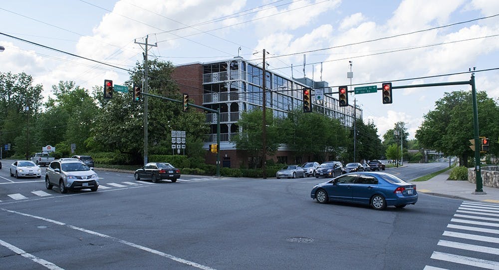 <p>Other ideas explored in the presentation included a potential roundabout at the intersection of Ivy Road and Emmet Street &mdash; although it was noted that a roundabout could increase conflicts between vehicles and pedestrians and bicycles &mdash; as well as altering the lanes at the intersection.</p>