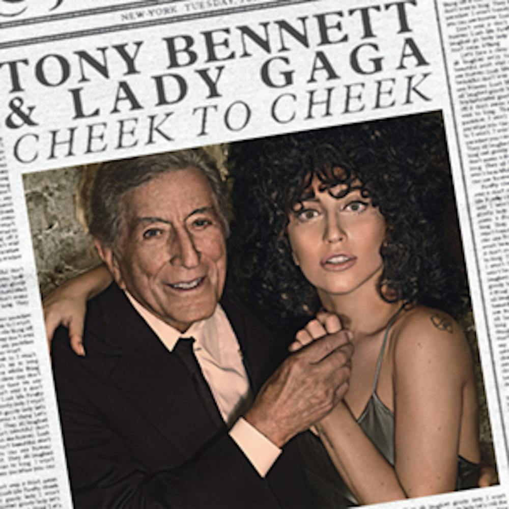 <p>“Cheek to Cheek” does not showcase the flashy glittery pop which has come to define Lady Gaga.</p>