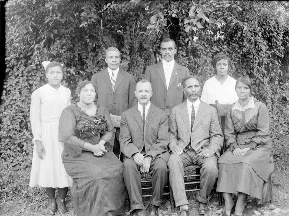 J.P. Hawkins and family