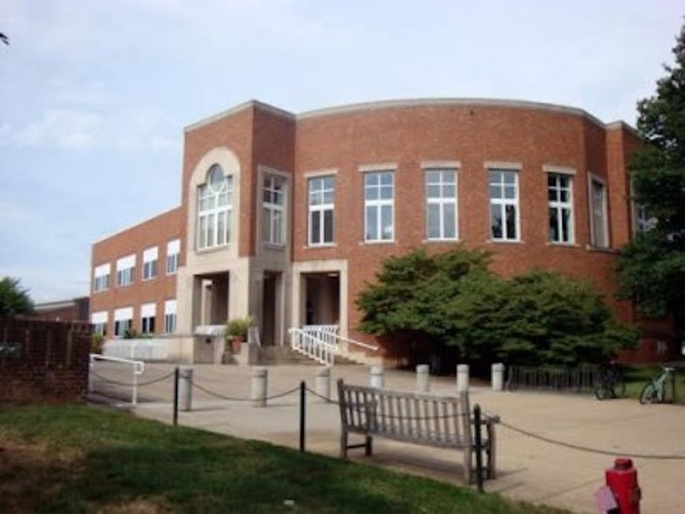 <p>The Biology Department, housed in Gilmer Hall, is among the many STEM departments that offer classes for non-STEM majors.</p>