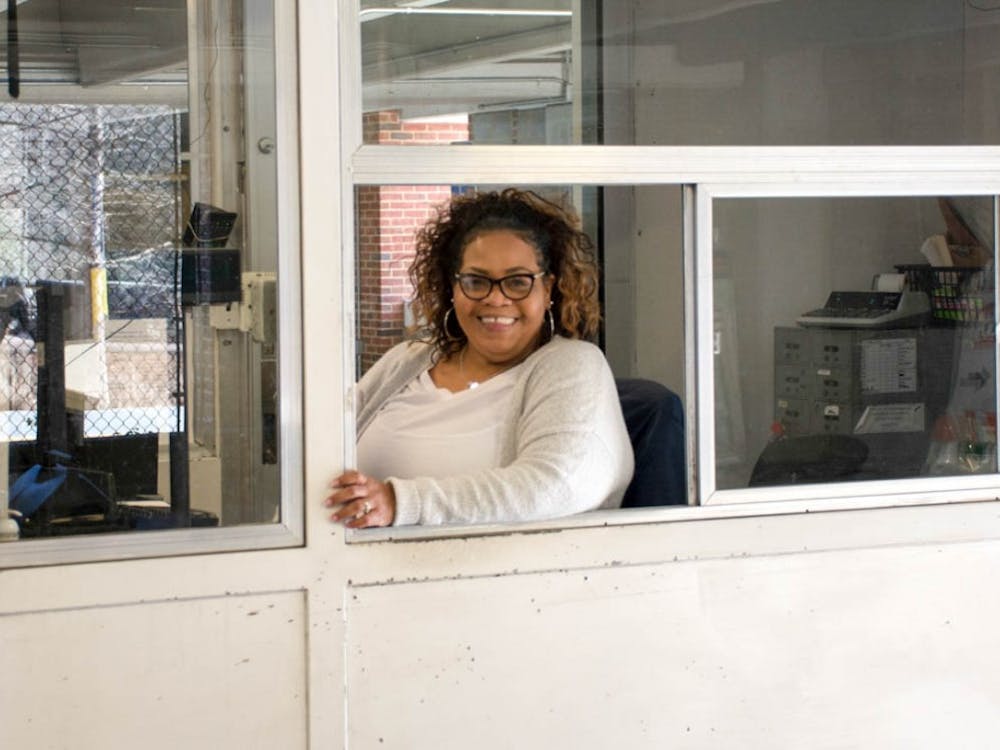 Jada Howard has been working as an attendant at parking garages on Grounds for the past 25 years. 