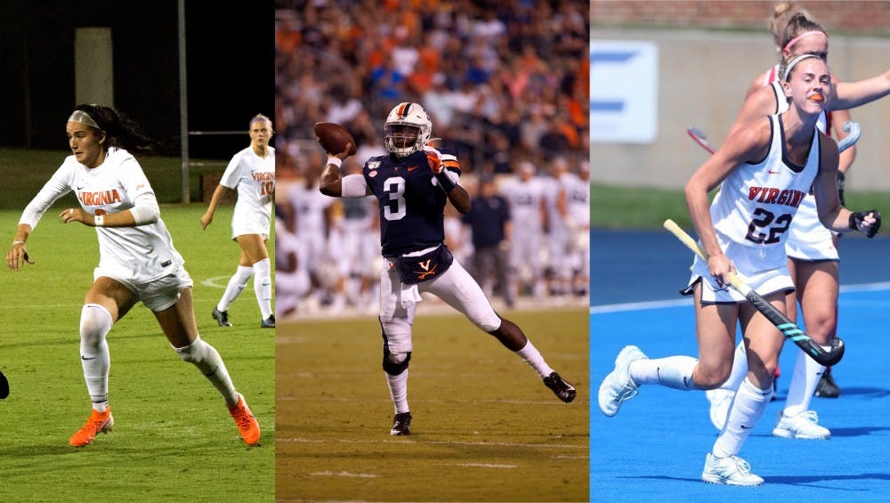 Virginia football, women's soccer and field hockey have just three losses combined in 2019.