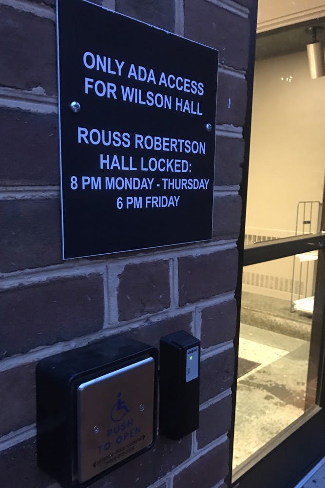 Buildings without a ramp or elevator can be a challenge for some students to access&nbsp;