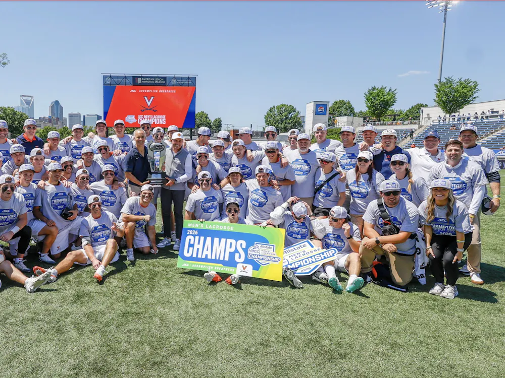 Virginia clinched its first-ever victory over North Carolina in an ACC championship game.