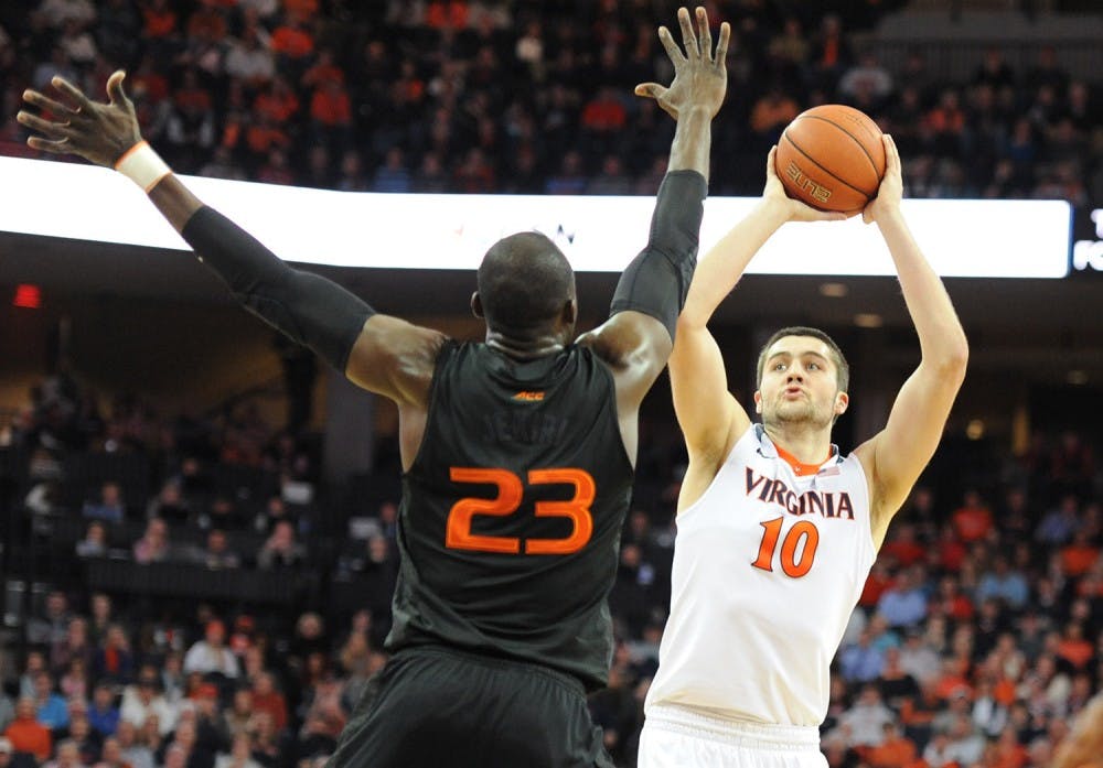 Senior Mike Tobey scored 16 points off the bench