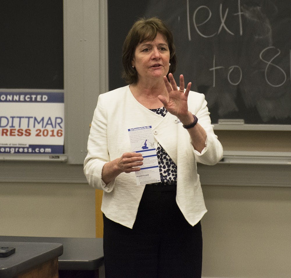 Dittmar said her goal is to rally an underrepresented district.