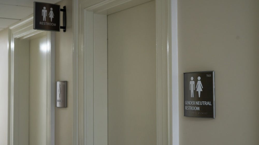 There are currently 32 gender-neutral bathrooms on Grounds in locations including Ruffner Hall, Campbell Hall, Minor Hall, 1515 and West Range Cafe.