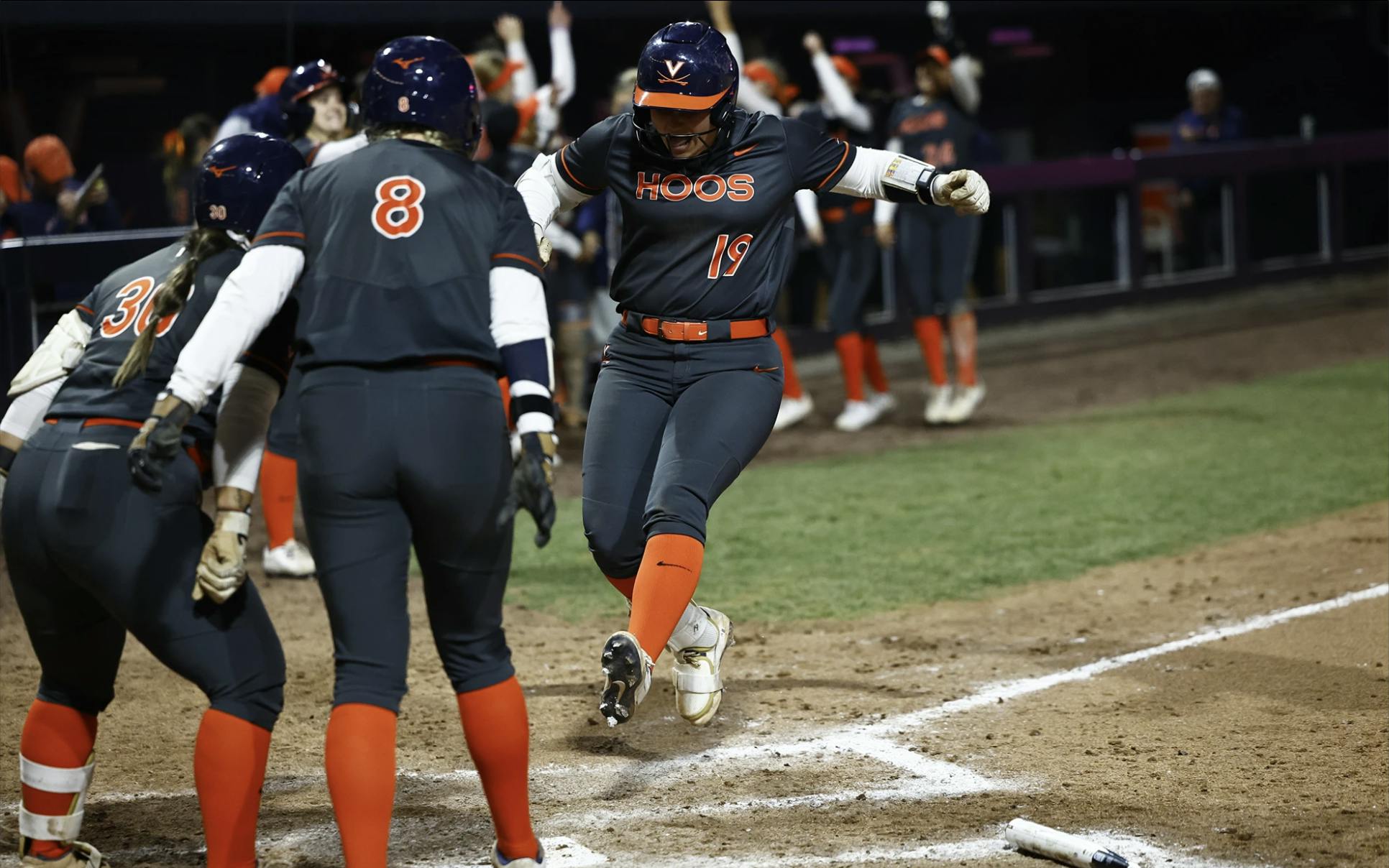 Plenty of fireworks from the offense propelled Virginia to five victories. 