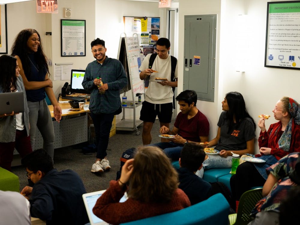 The discussion was organized by the Minority Students Coalition and Student Hip-Hop Organization and led by second-year College student Alisha Kohli and third-year College student Camille Horton. 