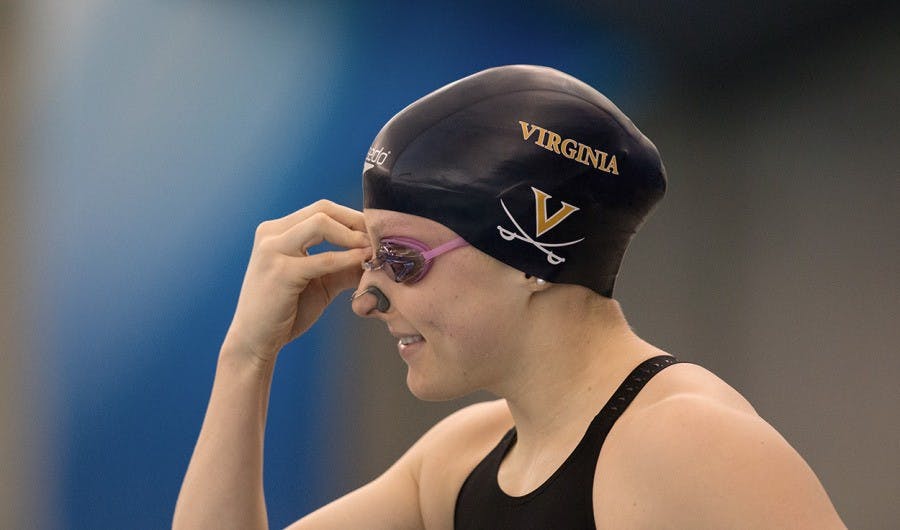 Senior Caitlin Cooper won the 50-yard freestyle and was on the winning 400-yard freestyle relay team to help Virginia win the ACC Championships.