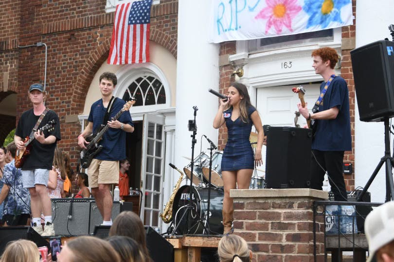 Lily Altman, singer for Split Decision and third-year College student, feels that the community has been incredibly supportive of the formation of new relationships.