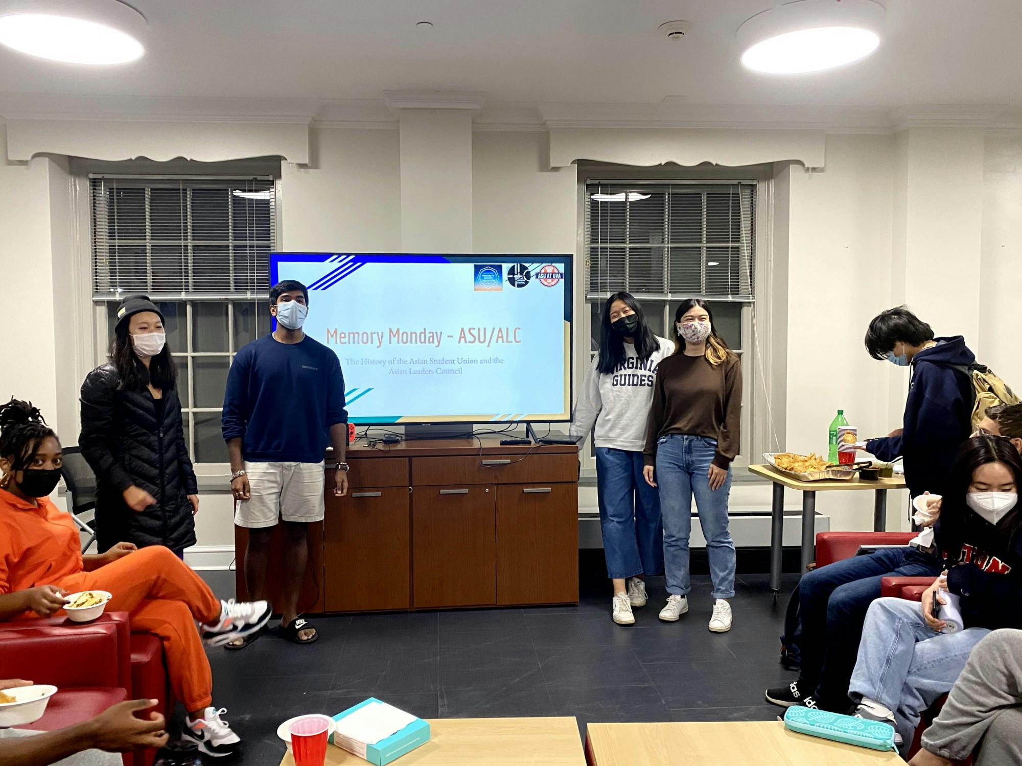 Three student leaders gave their presentations on October 18th in the International Residential College in front of a small crowd of around 20 people.
