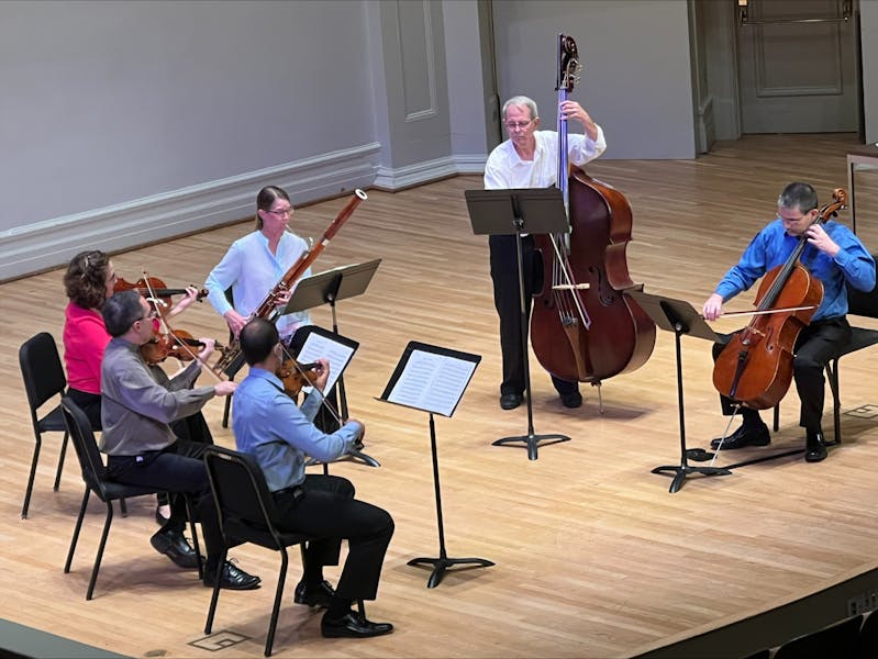 From kitchen mixing bowls to harmonic goals U.Va.'s Mixed Chamber