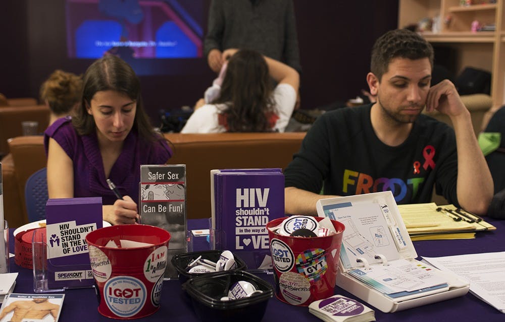 <p>While the&nbsp;LGBTQ center holds approximately two or three testing events each year, the turnout on World AIDS Day was more than double the usual attendance.</p>