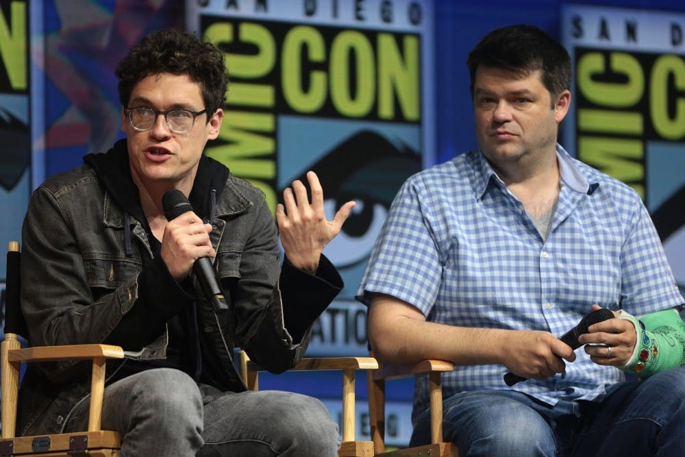 <p>Writers Phil Lord and Chris Miller speak about "The Lego Movie 2: The Second Part" at the 2018 San Diego Comic Con.</p>