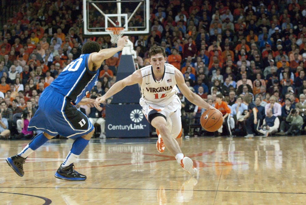 	The Virginia Cavaliers demolished the Duke Blue Devils, 73-68. The Cavaliers never gave up their lead and Joe Harris scored a career high of 36 points. Photos were taken by Marshall Bronfin and Jenna Truong