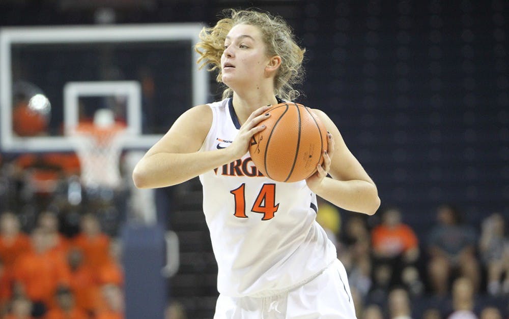 <p>Junior forward Lisa Jablonowski has played a pivotal role on Virginia's team this year.</p>