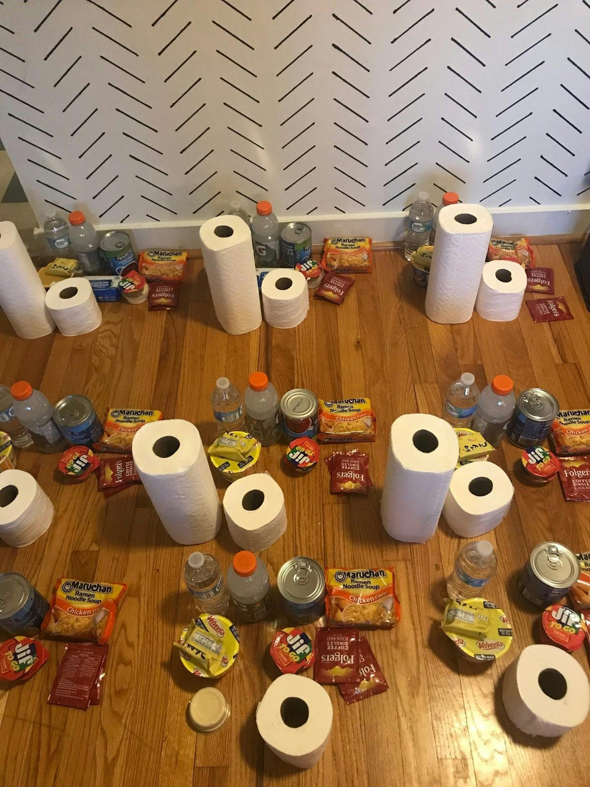 The money has gone toward groceries, toiletries and personal protective equipment for package recipients.