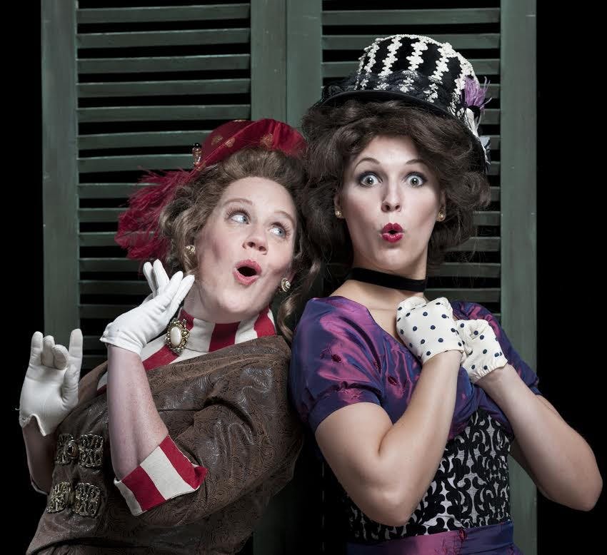 A Flea in Her EarFebruary 2014This photograph is licensed to the U.Va. Department of Drama for its marketing and advertising purposes. Third party use without consent of the photographer is prohibited.