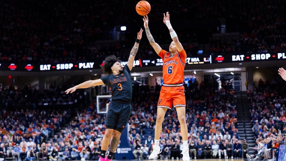 Jacari White's heroics and a well-rounded performance from the Virginia roster pushed the Cavaliers past Miami Saturday.
