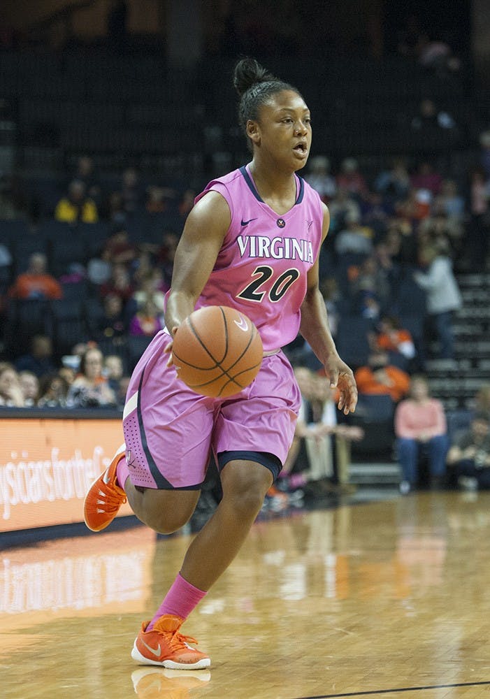 Senior guard Faith Randolph scored both the first and last basket Thursday in her final game at John Paul Jones Arena. The Cavaliers defeated North Carolina for the first time since 2010. 