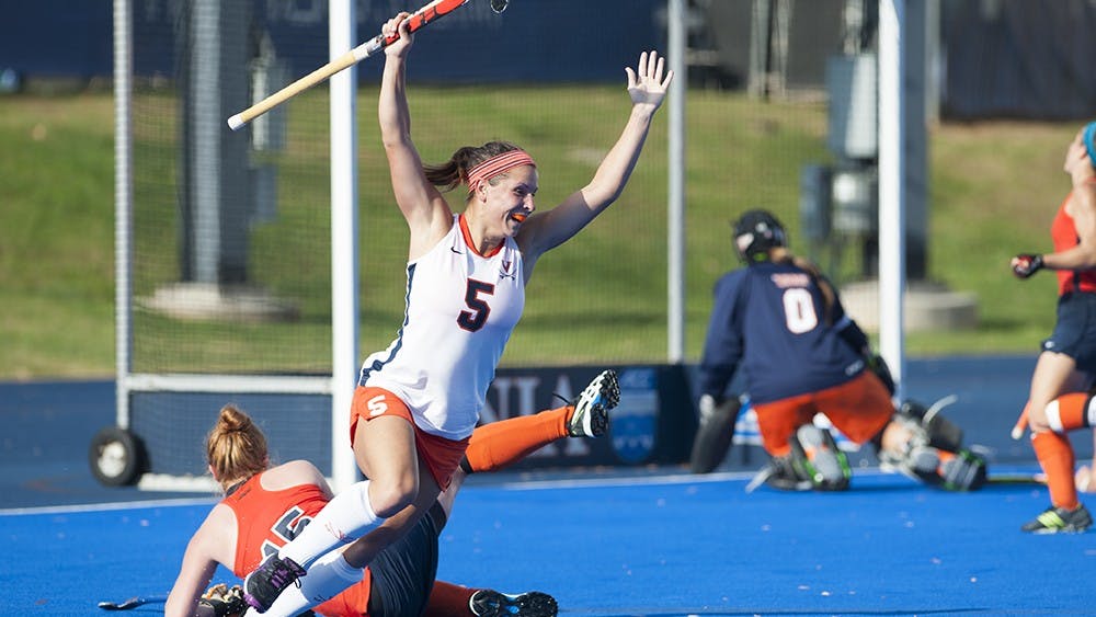 Junior striker Calleigh Foust scored Virginia's first goal in Thursday's loss to No. 1 Syracuse.