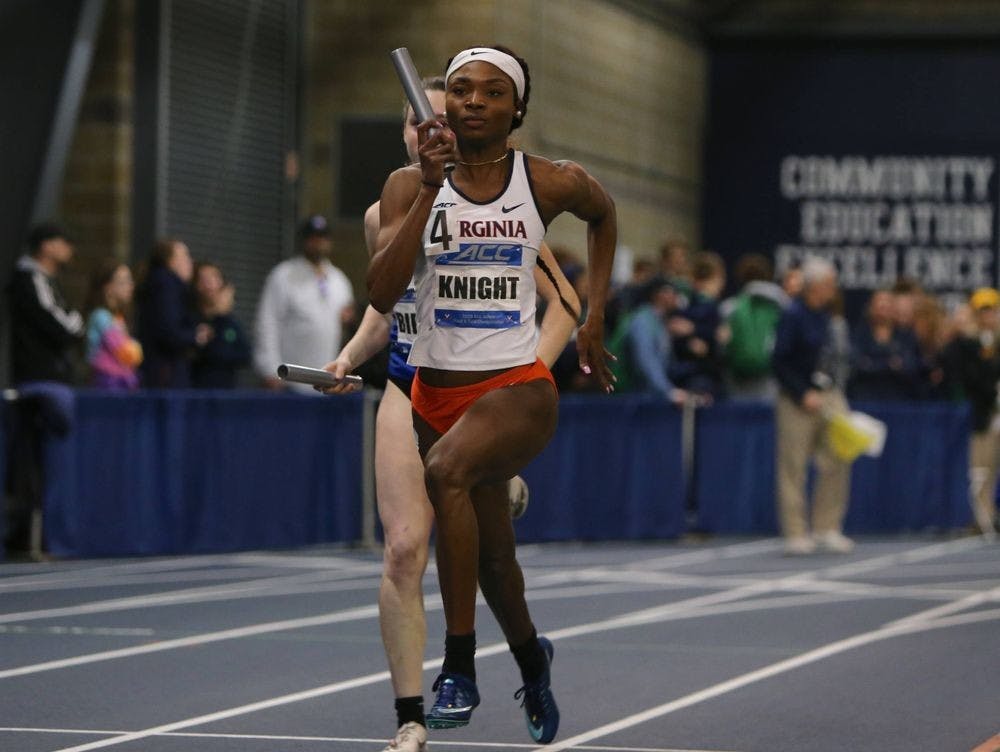 <p>Graduate student Andrenette Knight continues to improve this season&nbsp;— this time, finishing first place in the 400m event and the 4x400 relay.</p>