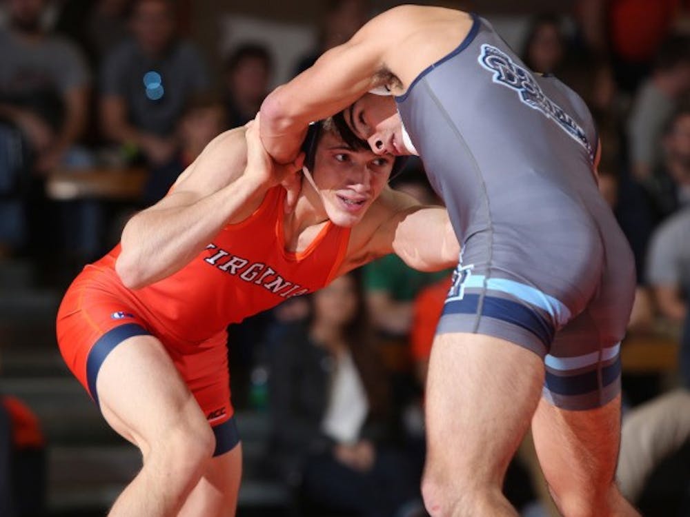 Senior George DiCamillo won both of his bouts this weekend against No. 11 Michigan and No. 17 Central Michigan.