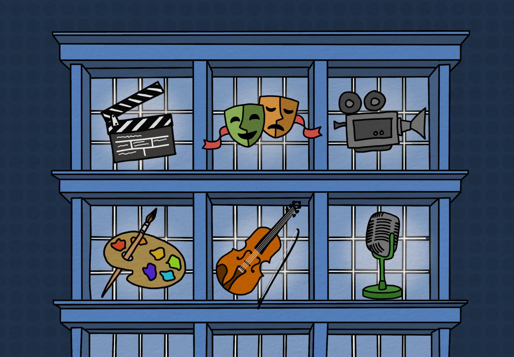 While some students traveled to major cities for their arts internships, others found opportunities right in the Charlottesville area.