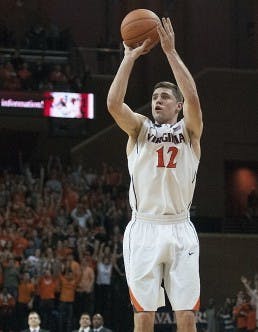 Joe Harris won the NBA three-point contest on Saturday night, beating out a loaded field.