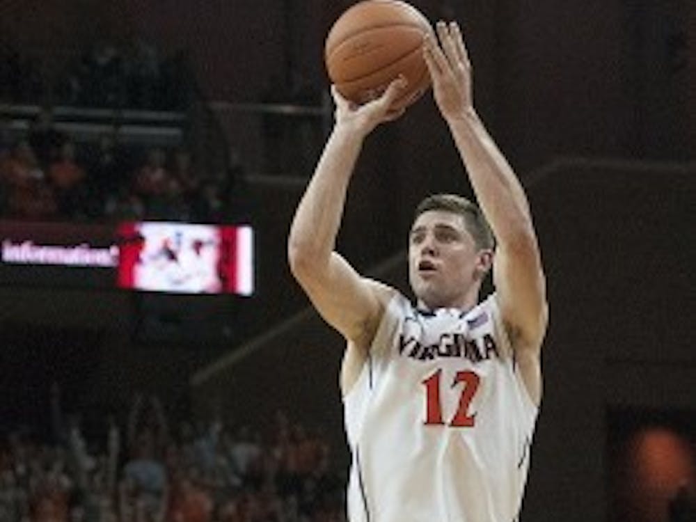 Joe Harris won the NBA three-point contest on Saturday night, beating out a loaded field.