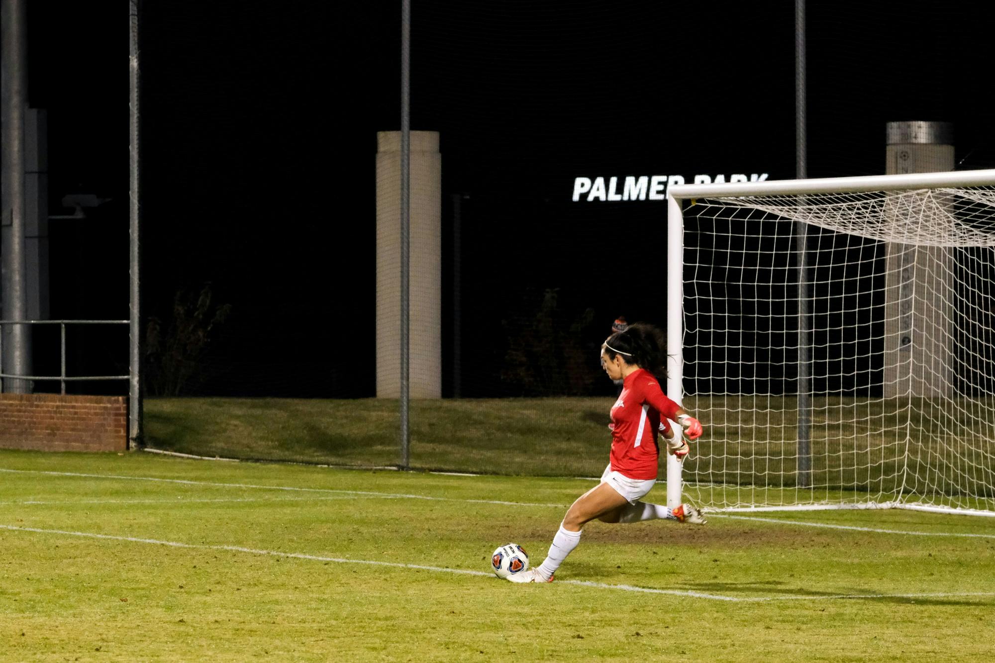 This was Ivory's 100th career start in her time at Virginia.