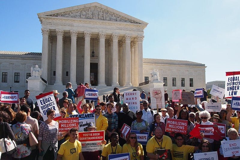 At the national level this issue has gained some traction, with the Supreme Court likely to rule on the gerrymandering cases from Maryland and Wisconsin soon.&nbsp;