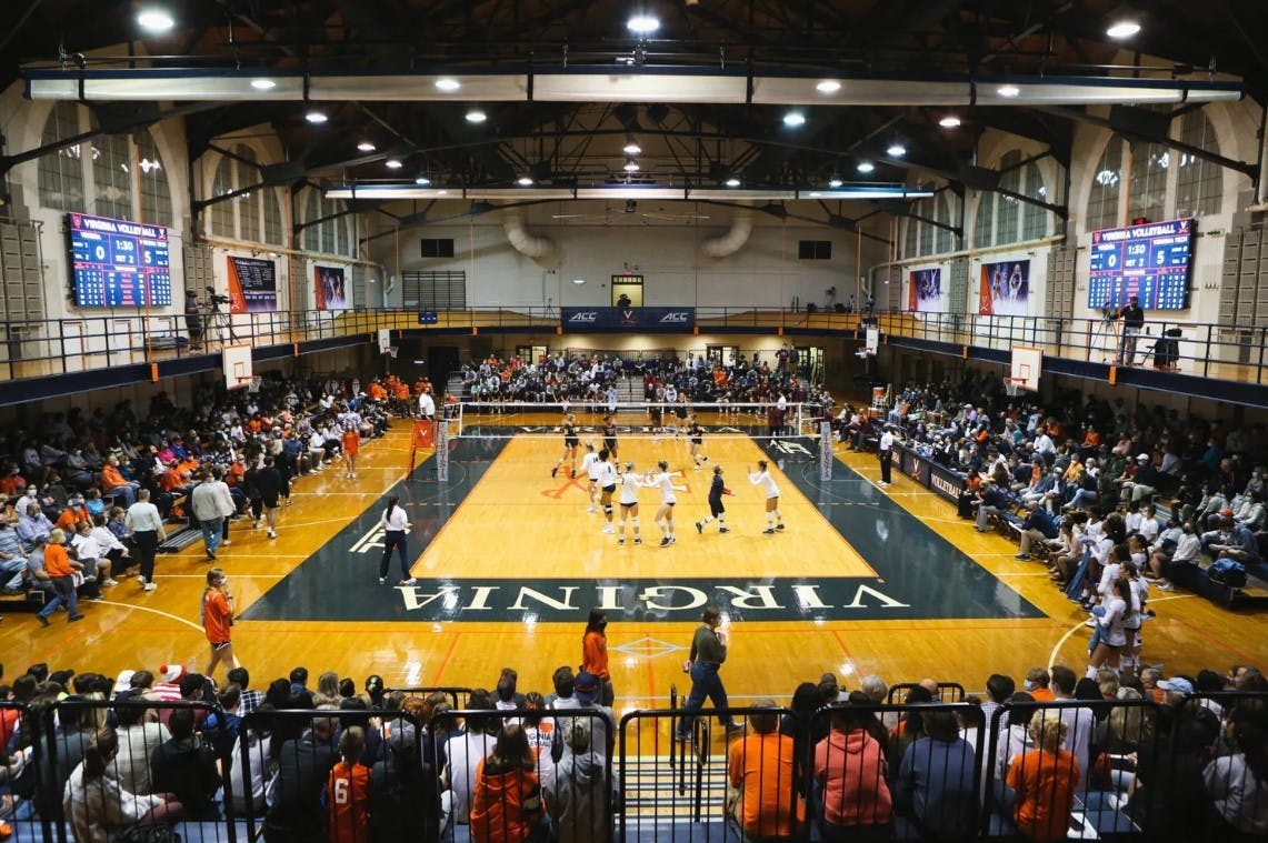 Uva volleyball deals