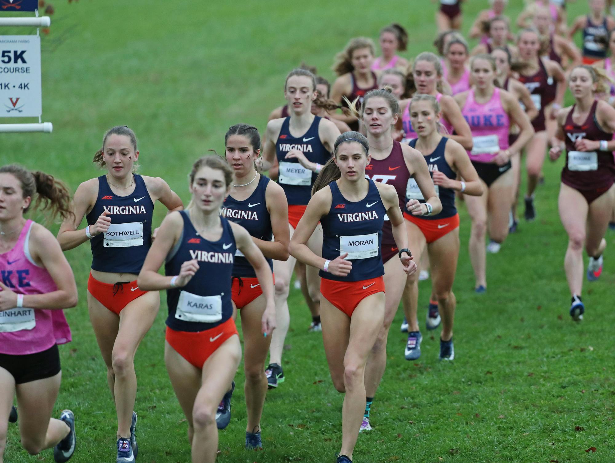 On the women’s side, Duke won with 23 points, while Virginia secured second, earning 47 points, and Virginia Tech placed third with 58 points.&nbsp;