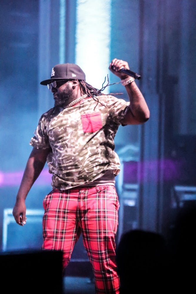 T-Pain's performance was part of the University Programs Council's Welcome Week festivities.&nbsp;