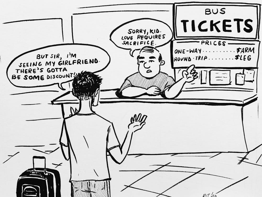 You’re a three hour bus ride from the nearest major airport, and train tickets rival the price of your college tuition.