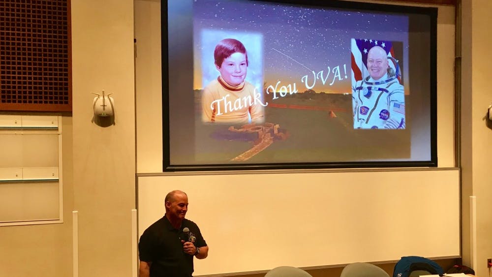 Much of the talk focused on the physiological changes a person experiences when in space.