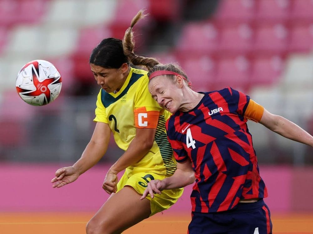 Former Virginia defender Becky Sauerbrunn captained the American women to a bronze medal finish at this year's Olympics. 