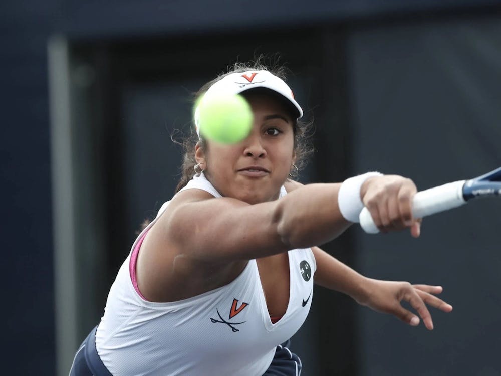 Senior Natasha Subhash excelled over the weekend, winning both of her singles matches as well as her doubles point.