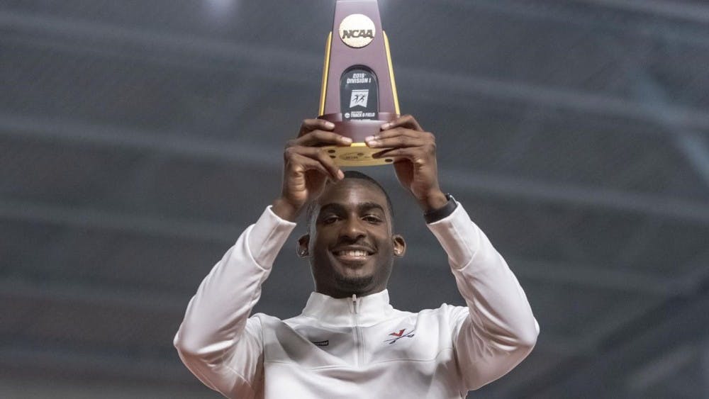 <p>Jordan Scott was the only competitor to surpass 55 feet in the NCAA Indoor Championships.</p>