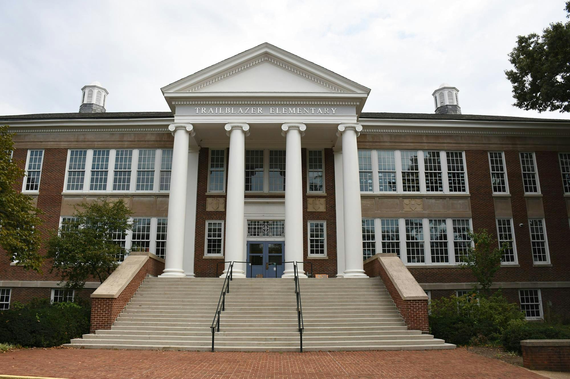 Trailblazer Elementary School, located in the middle of student housing on 14th Street, seen photographed Sept. 20, 2025.