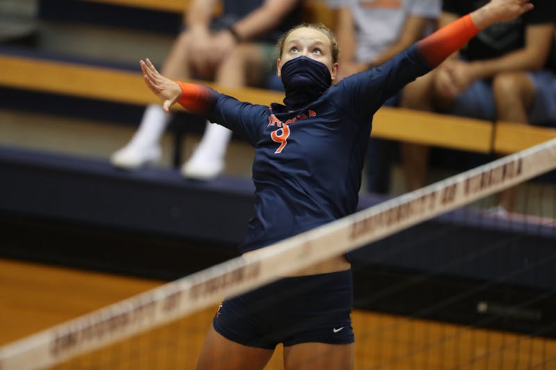 Volleyball Sweeps The Citadel In Season Opener The Cavalier Daily University Of Virginia s 